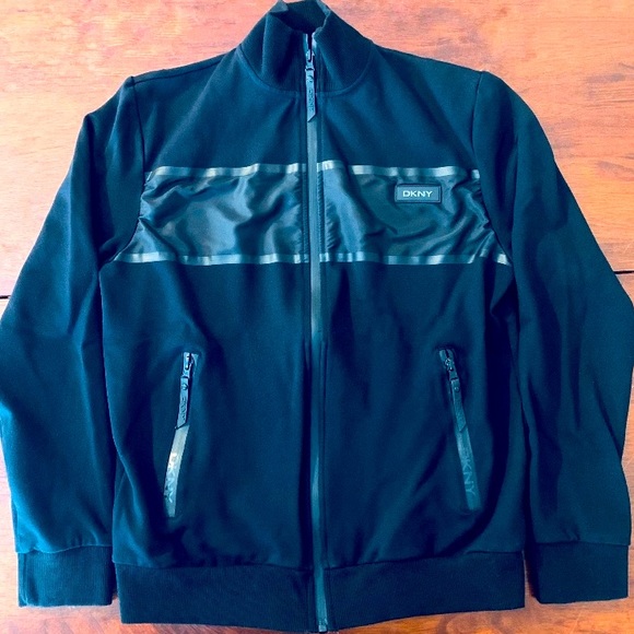Dkny Other - DKNY, Men’s Heavy Weight Track Jacket with Detailed Trim, Black, size S